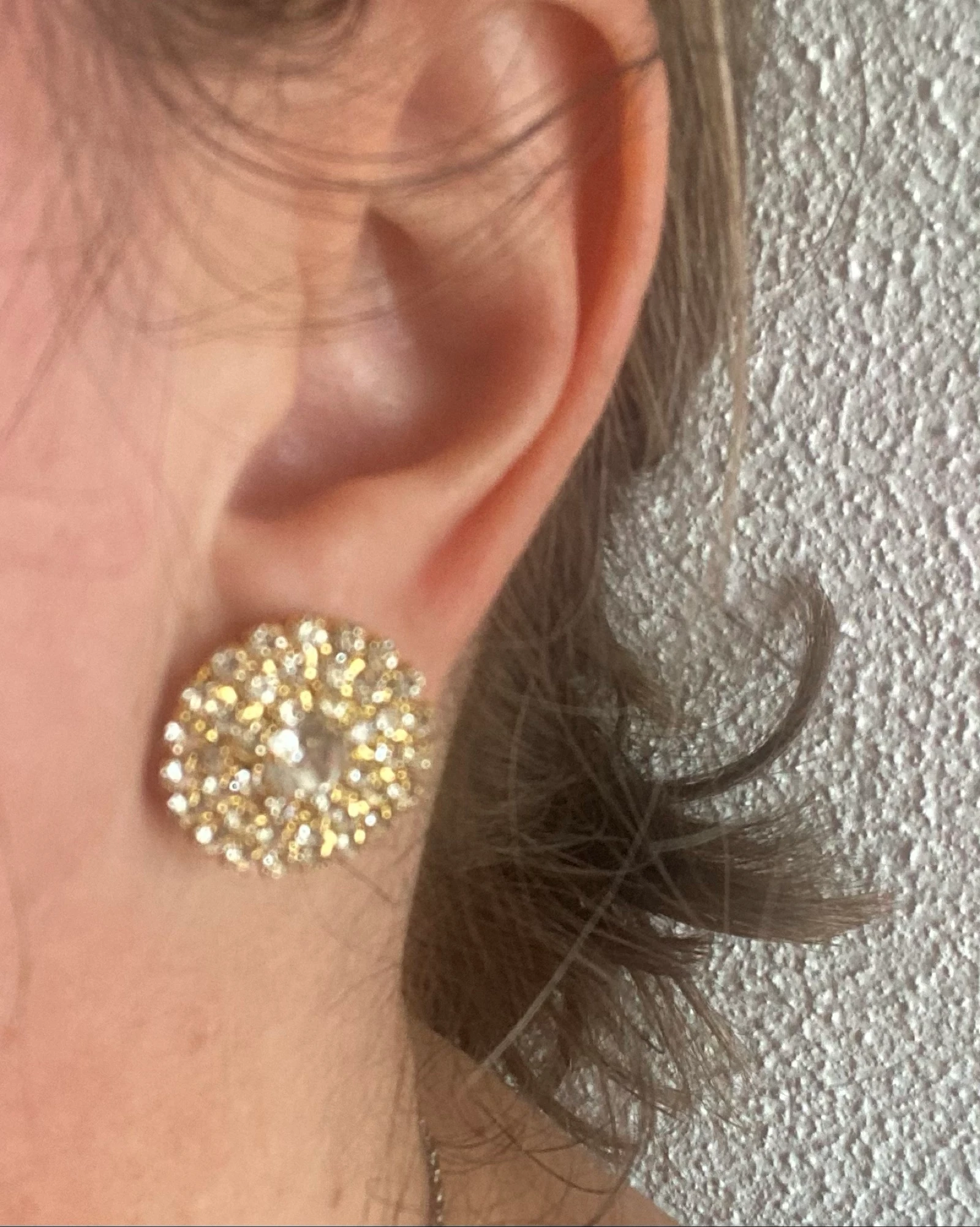 Steel earrings – photo 3